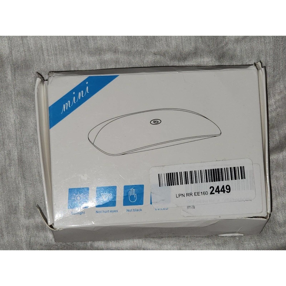 UV LED Dawn mini portable curing light lamp for gel nail polish 6 watt